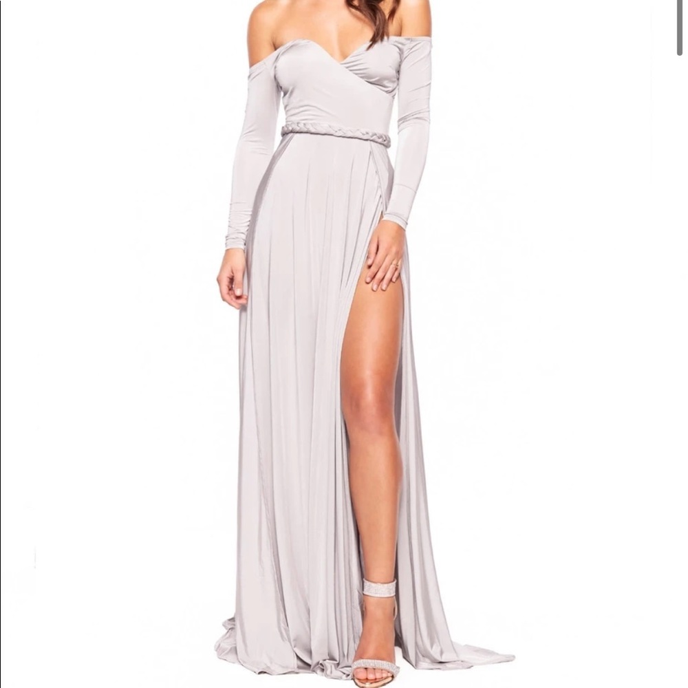 Alamour the Label - Parnella Grey dress